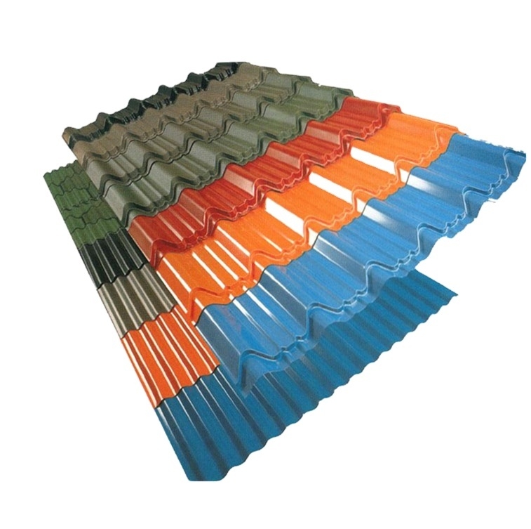 แผ่นสังกะสีเคลือบสีพร้อมบรรจุส่งออกมาตรฐานและทาสีด้านหลัง 5 - 20um