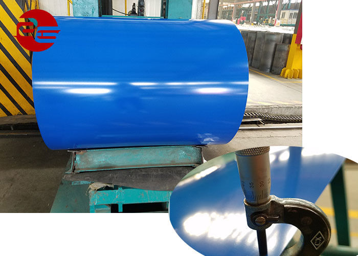 สายเคลือบเหล็กกล้า PPGI Steel Coil, Building Coil เหล็กม้วนเคลือบสี