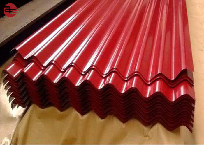 SGS ISO9001 BV แผ่นสีเคลือบสีมุงหลังคาม้วนอลูมิเนียม prepainted